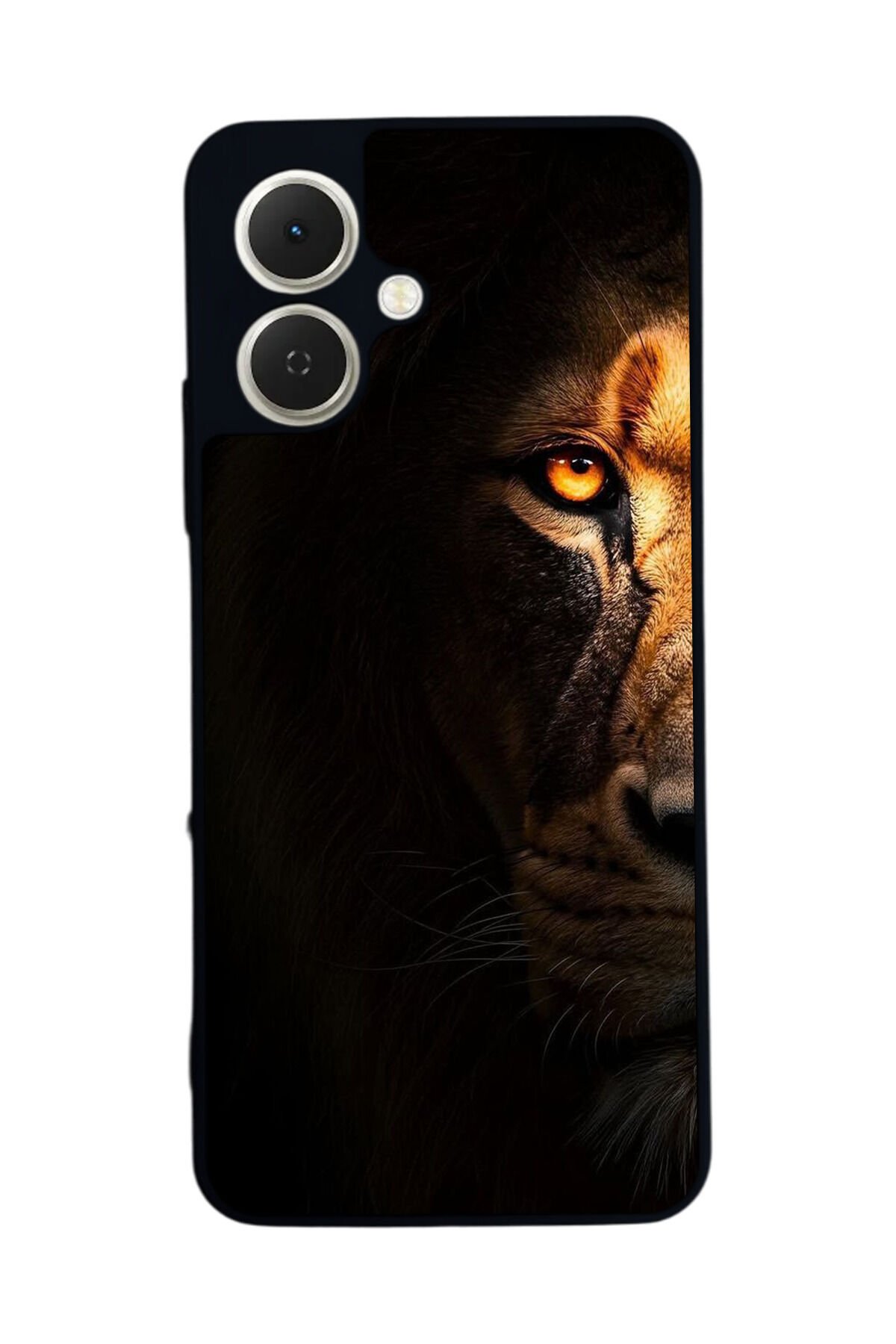 Tecno Spark GO 2 Uyumlu Aslan Tasarımlı Glossy Premium Kılıf