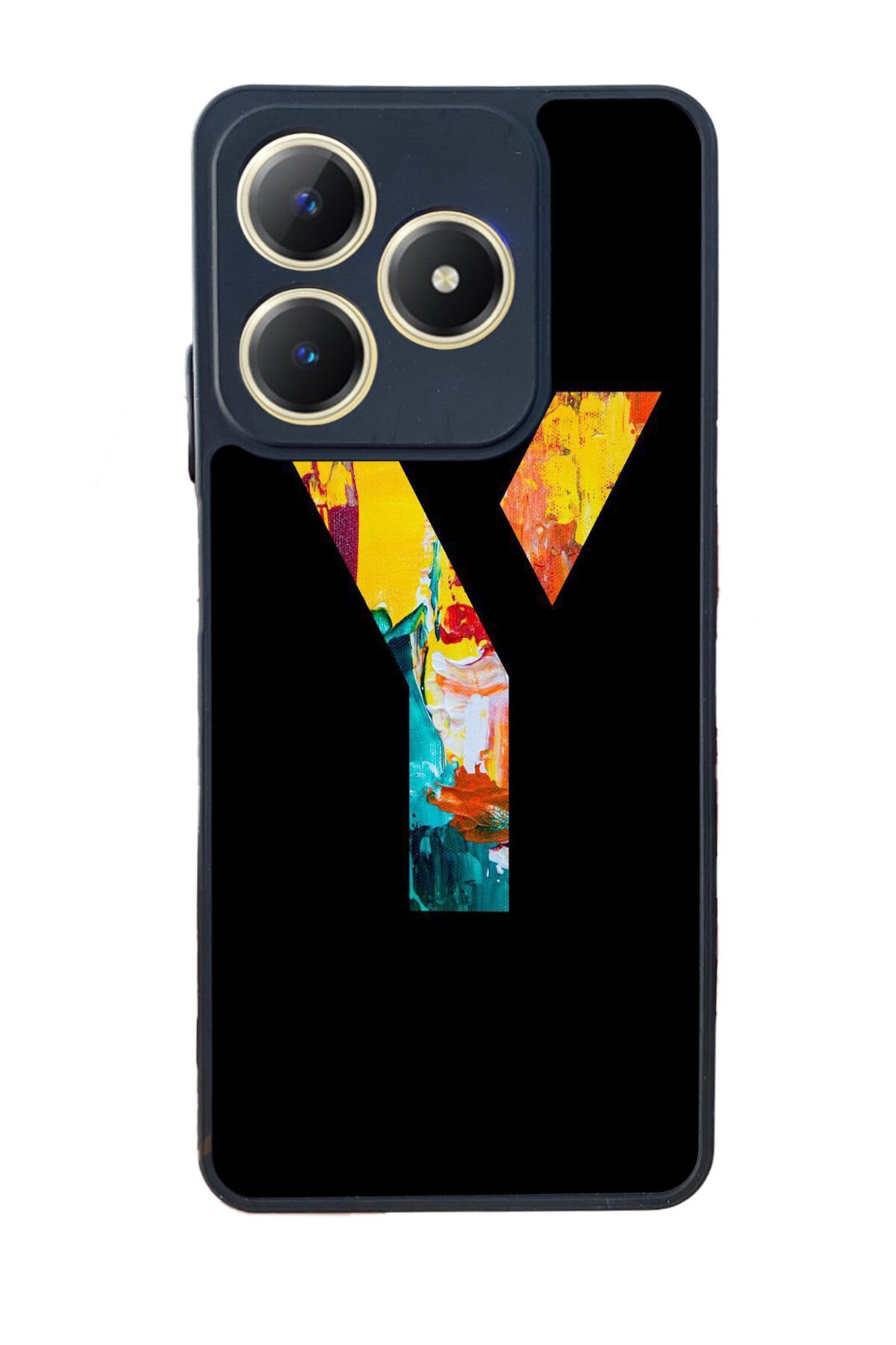 Realme C63 Mat Uyumlu Siyah Kılıf – Yumuşak Silikon, Koruyucu, Şok Emici Kapak