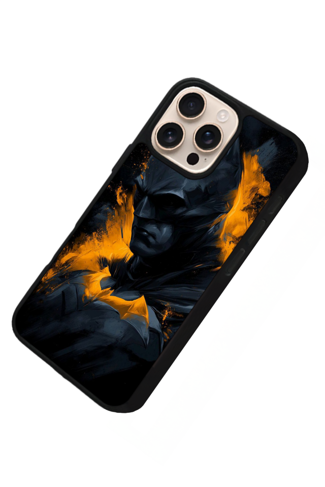 iPhone 14 Pro Max Uyumlu Batman Tasarımlı Glossy Premium Kılıf