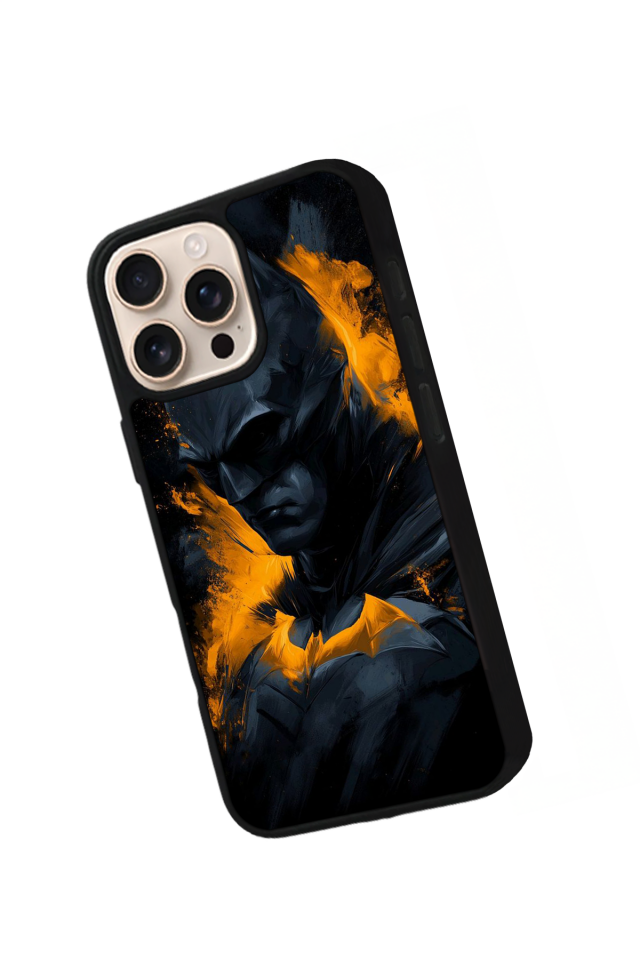 iPhone 14 Pro Max Uyumlu Batman Tasarımlı Glossy Premium Kılıf