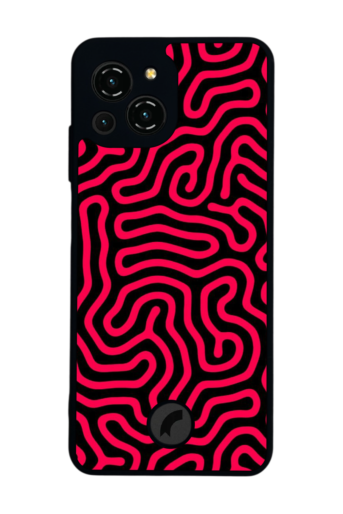 Reeder S23 Pro Max Uyumlu Çizgi Sanatı Tasarımlı Glossy Premium Kılıf