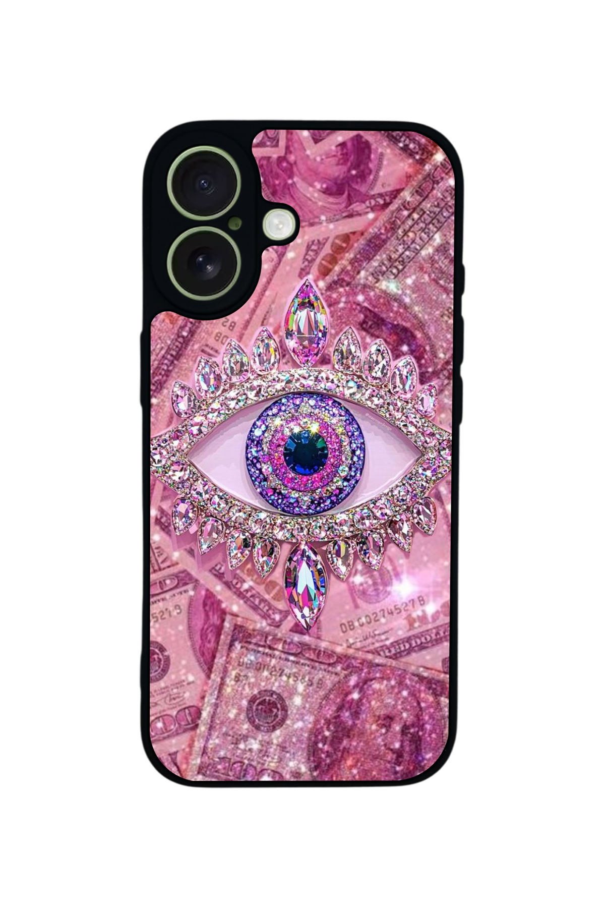 iPhone 17 Uyumlu Göz Tasarımlı Glossy Premium Kılıf