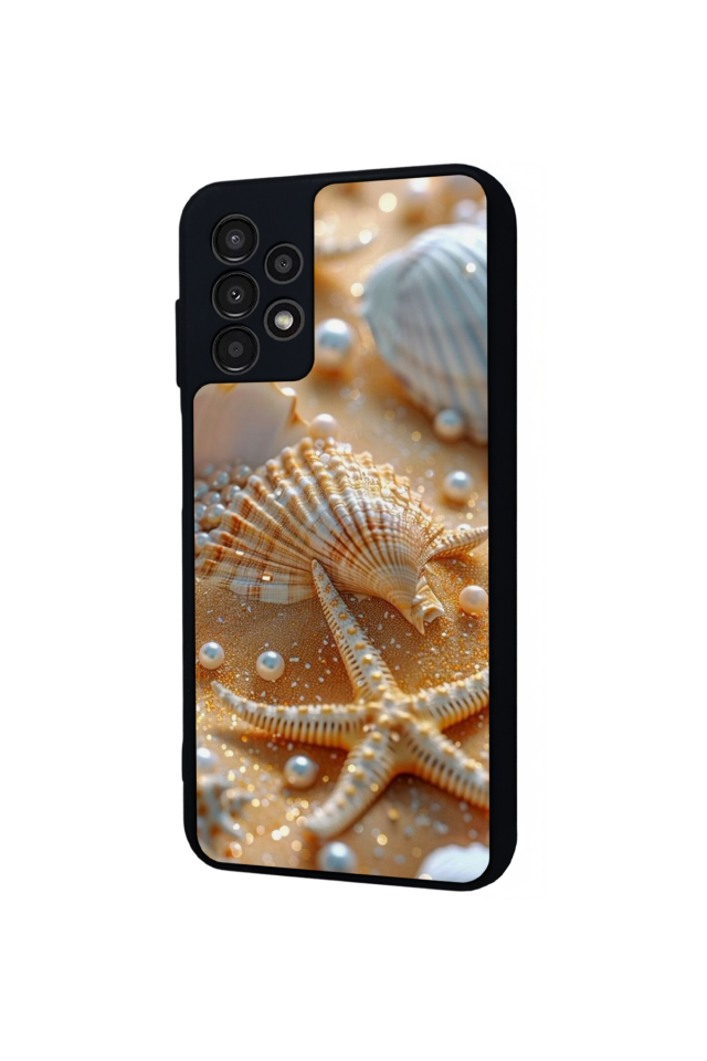 Samsung Galaxy A13 Uyumlu  İnci Tasarımlı Glossy Premium Kılıf