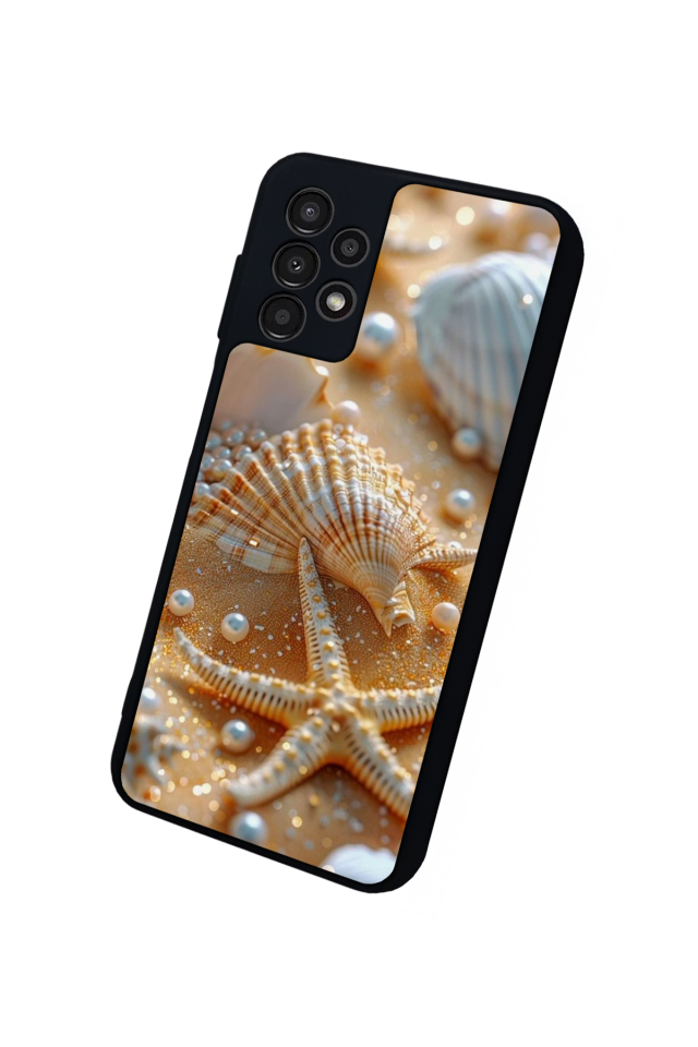 Samsung Galaxy A13 Uyumlu  İnci Tasarımlı Glossy Premium Kılıf