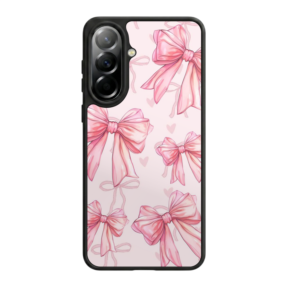 Samsung Galaxy A57 Uyumlu Kurdele Tasarımlı Glossy Premium Kılıf