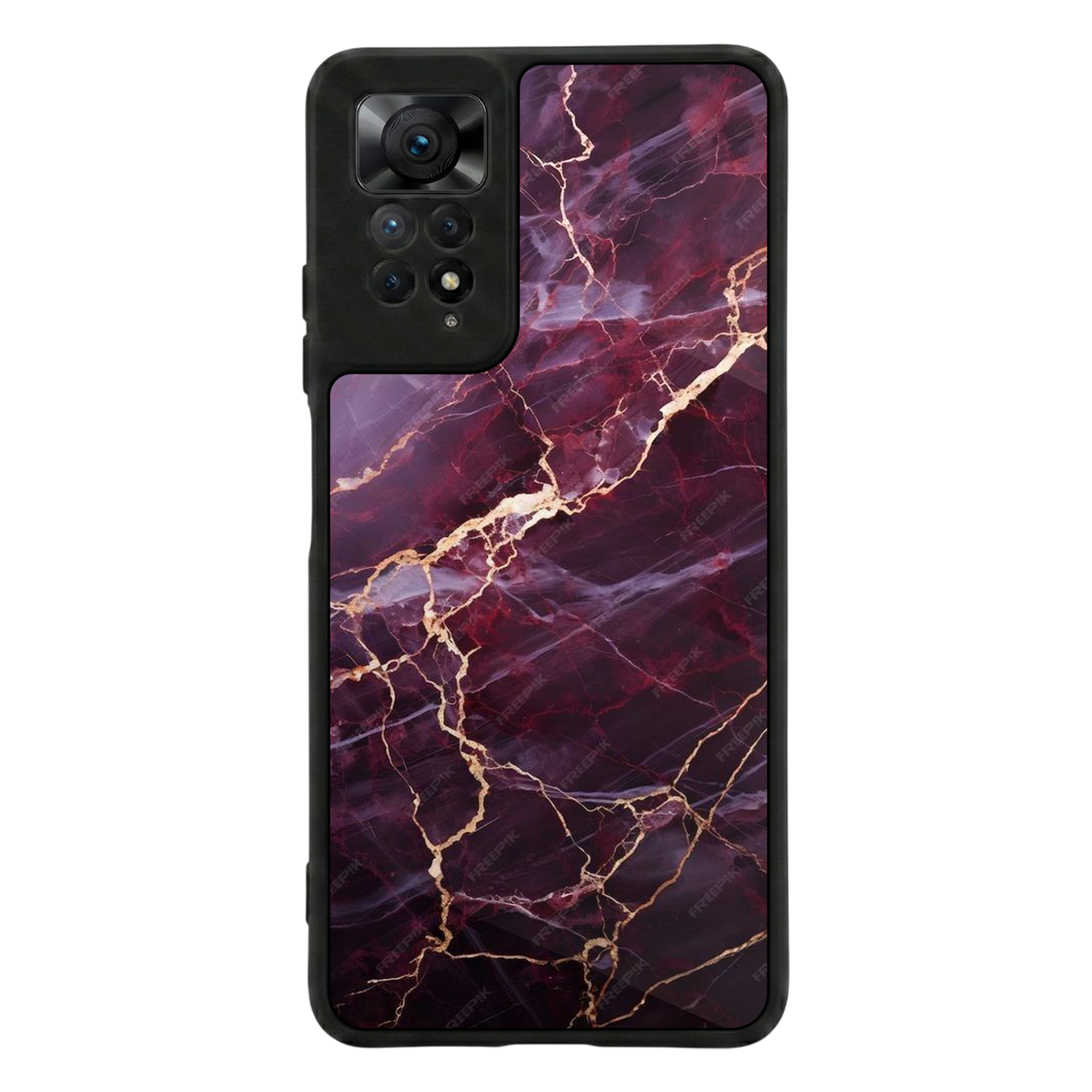 Xiaomi Redmi Note 12 Pro Uyumlu Mermer Marble Tasarımlı Glossy Premium Kılıf