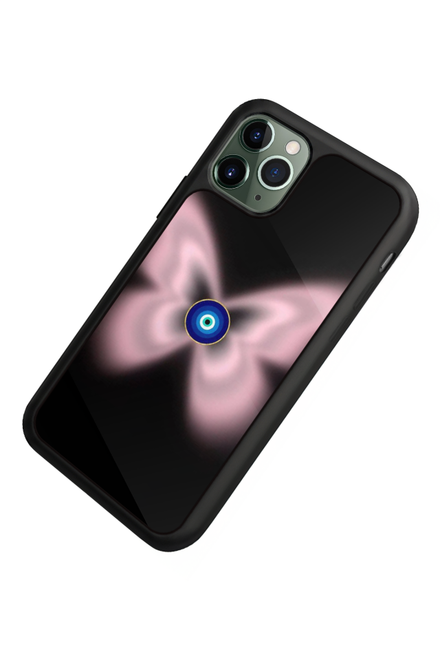 iPhone 11 Pro Uyumlu Nazar Tasarımlı Glossy Premium Kılıf