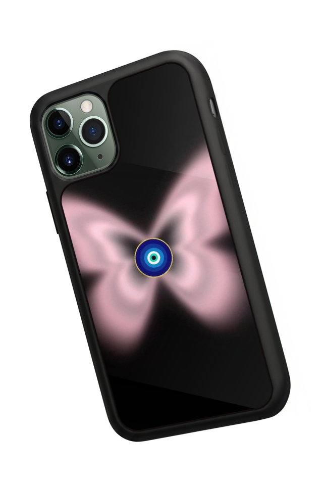 iPhone 11 Pro Uyumlu Nazar Tasarımlı Glossy Premium Kılıf