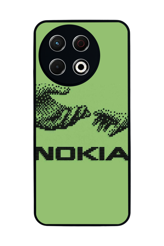 Tecno Spark 30 Pro Uyumlu Nokia Tasarımlı Glossy Premium Kılıf