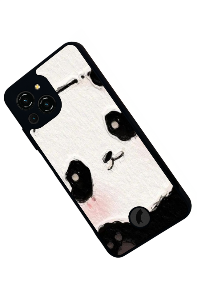 Reeder S23 Pro Max Uyumlu Panda Tasarımlı Glossy Premium Kılıf