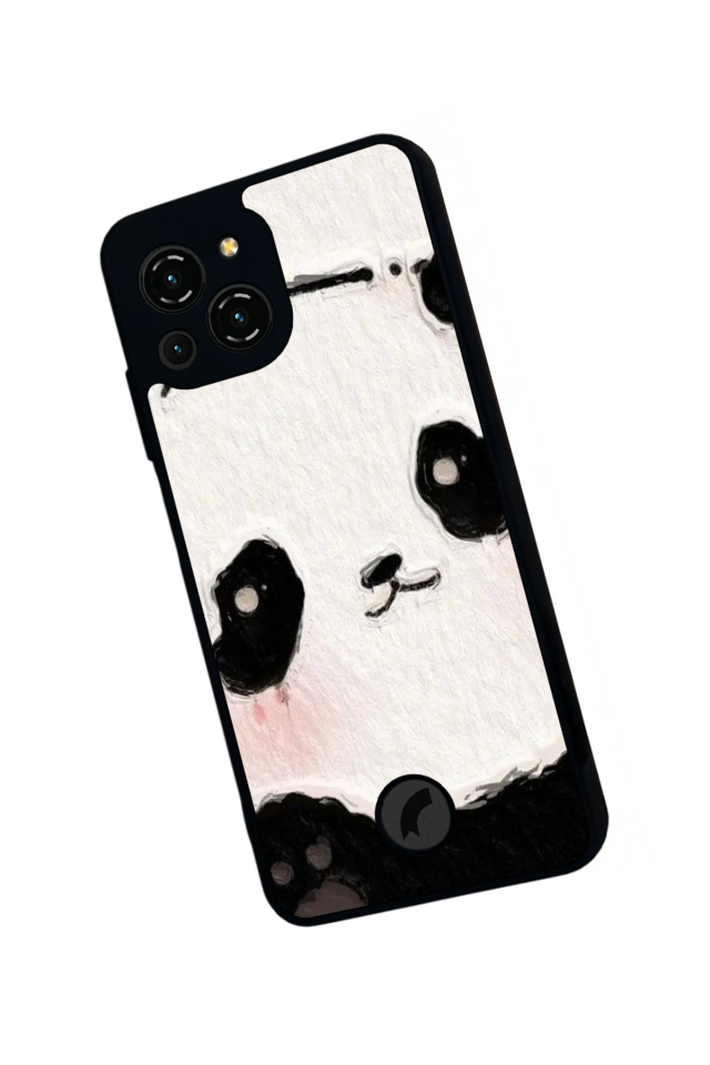 Reeder S23 Pro Max Uyumlu Panda Tasarımlı Glossy Premium Kılıf