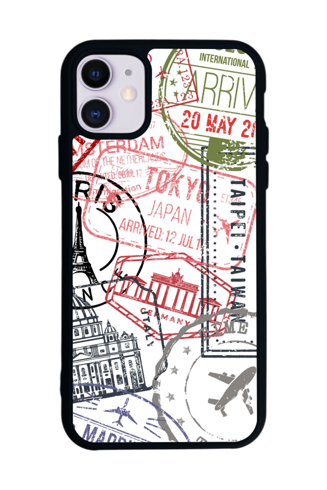 iPhone 11 Uyumlu Poster Tasarımlı Glossy Premium Kılıf