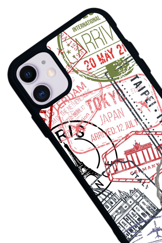 iPhone 11 Uyumlu Poster Tasarımlı Glossy Premium Kılıf