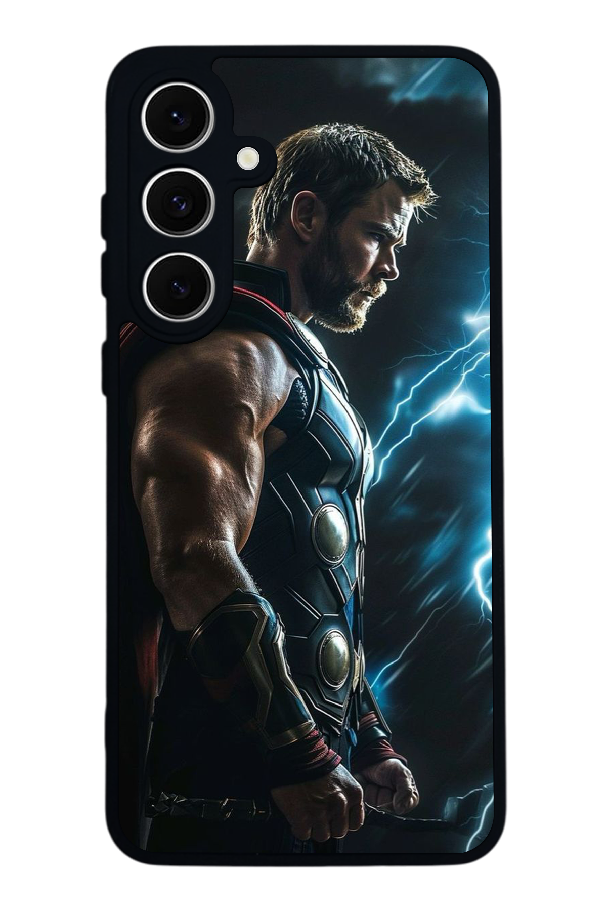 Samsung Galaxy S24 FE Uyumlu Thor Tasarımlı Glossy Premium Kılıf