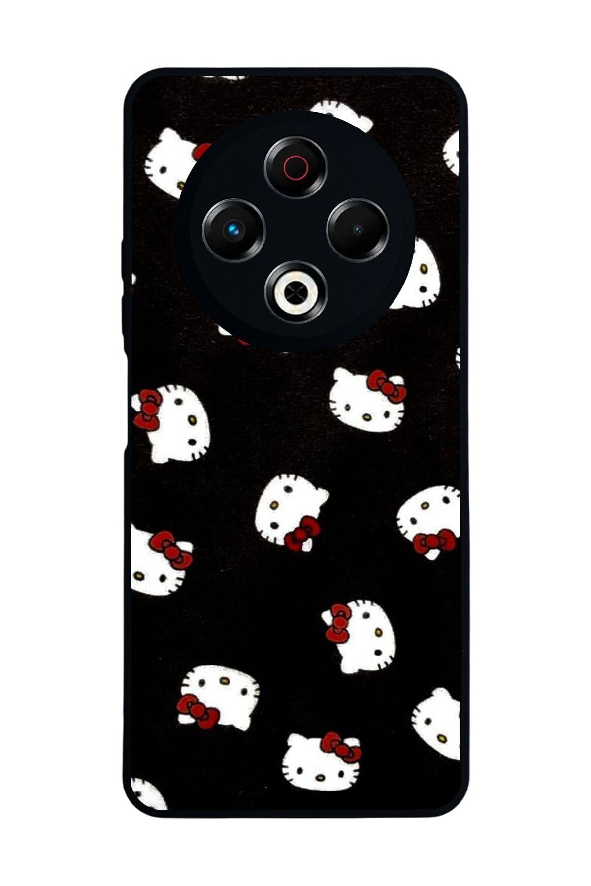 Tecno Spark 30 Uyumlu HelloKitty Tasarımlı Glossy Premium Kılıf