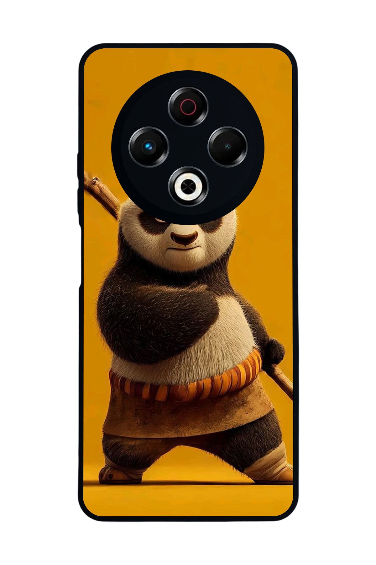 Tecno Spark 30 Uyumlu Kung Fu Panda Tasarımlı Glossy Premium Kılıf