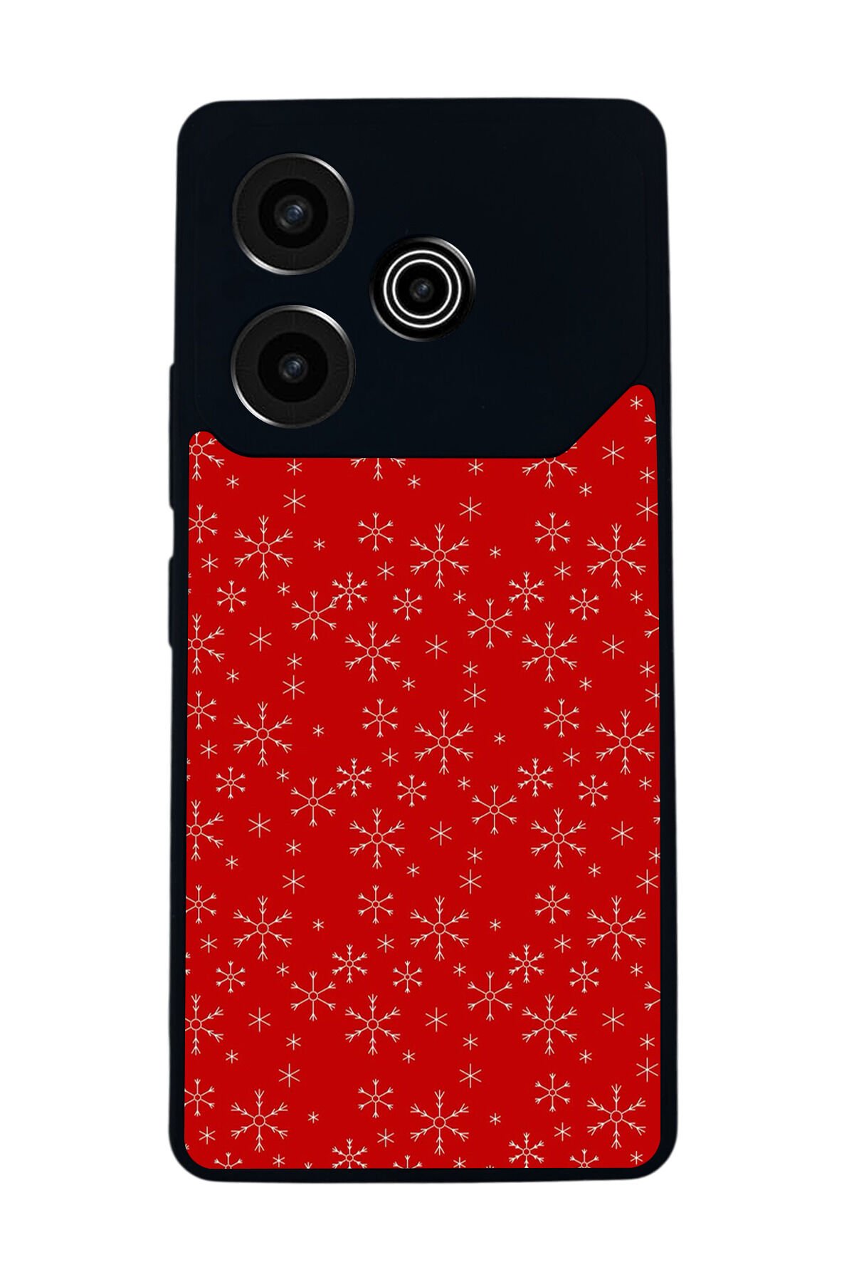 Tecno Pova 6 Uyumlu Yilbasi Christmas Tasarımlı Glossy Premium Kılıf
