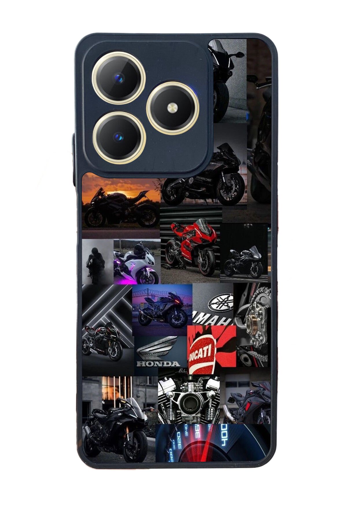 Realme C63 Mat Uyumlu Siyah Kılıf – Yumuşak Silikon, Koruyucu, Şok Emici Kapak