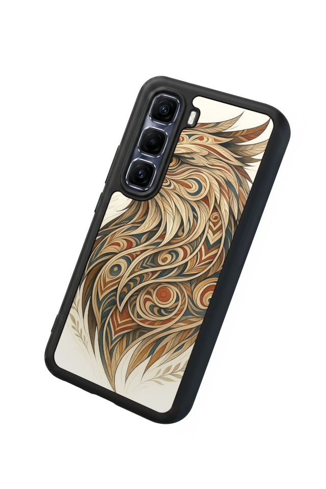 Infinix Hot 60 Pro Plus Uyumlu Besiktas Tasarımlı Glossy Premium Kılıf