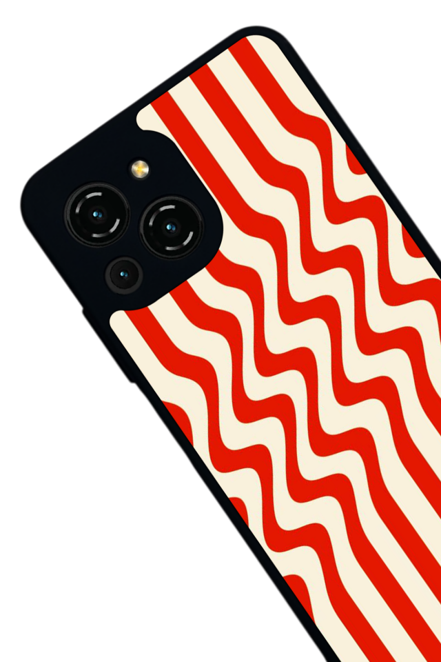 Reeder S23 Pro Max Uyumlu Çizgi Sanatı Tasarımlı Glossy Premium Kılıf