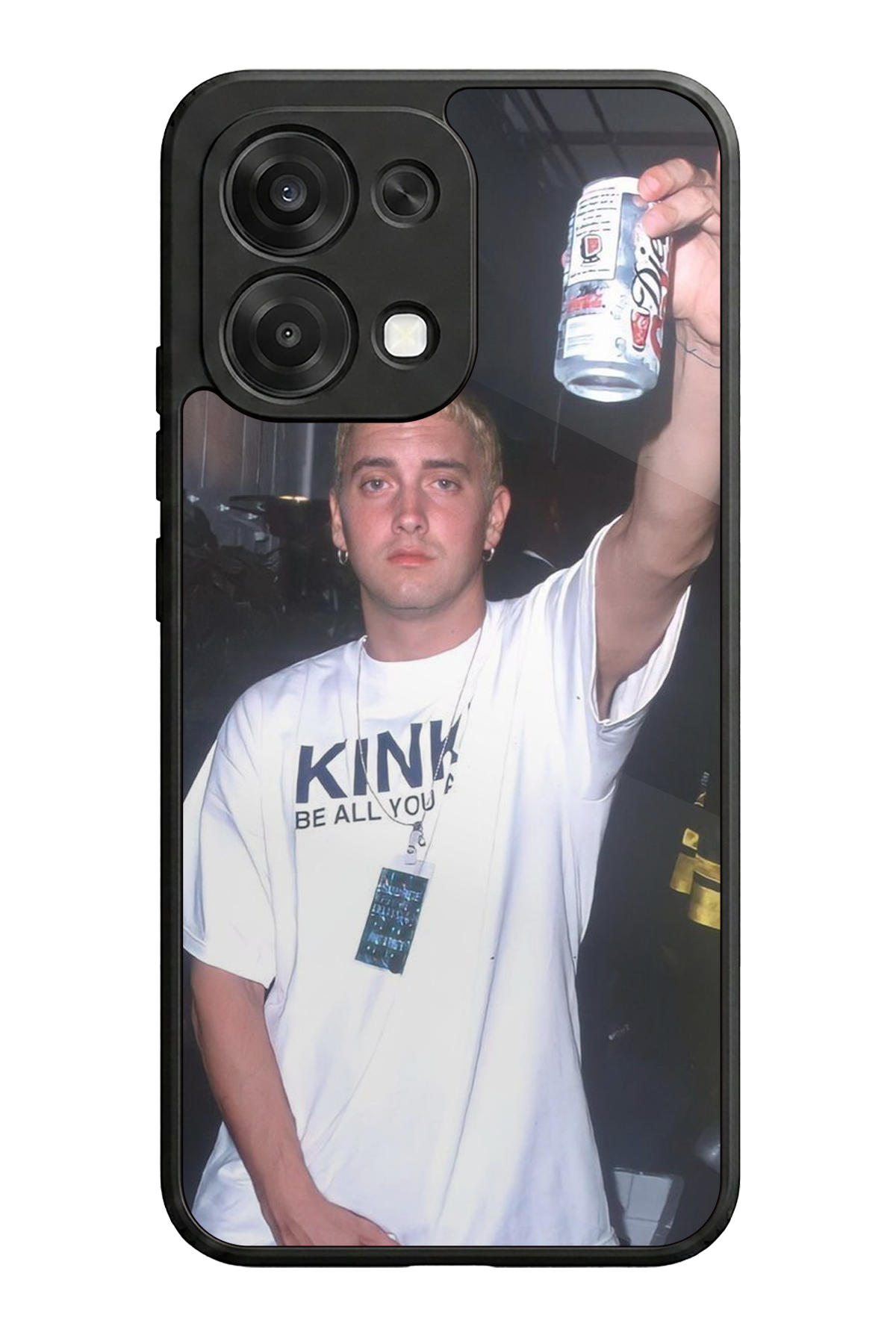 Oppo A6 Pro Uyumlu Eminem Tasarımlı Glossy Premium Kılıf