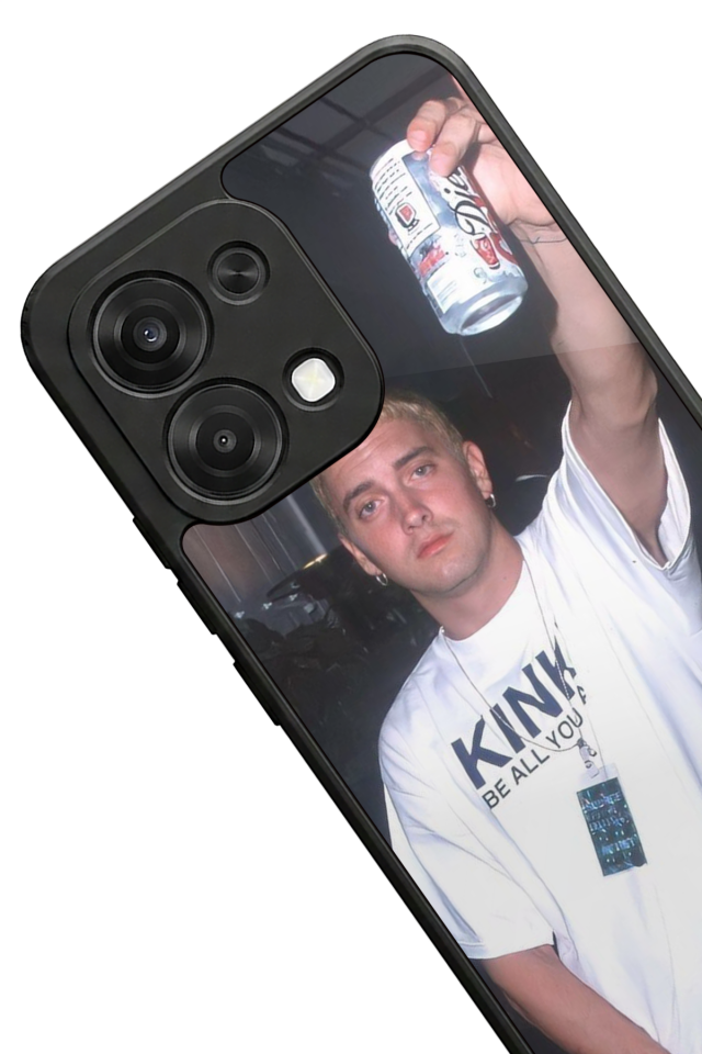 Oppo A6 Pro Uyumlu Eminem Tasarımlı Glossy Premium Kılıf