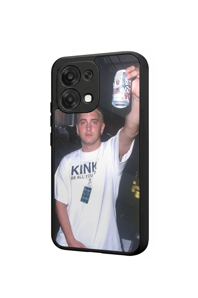 Oppo A6 Pro Uyumlu Eminem Tasarımlı Glossy Premium Kılıf
