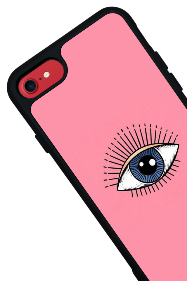 iPhone 7 Uyumlu Göz Tasarımlı Glossy Premium Kılıf