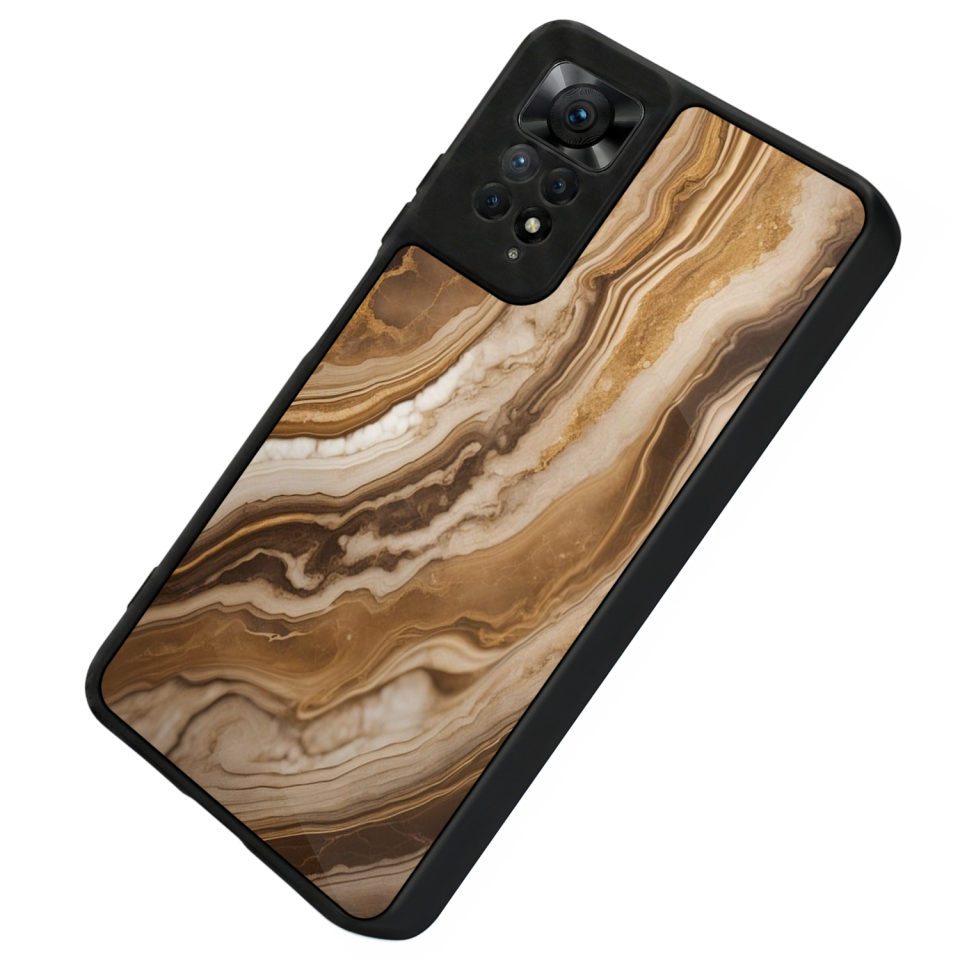 Xiaomi Redmi Note 12 Pro Uyumlu Mermer Marble Tasarımlı Glossy Premium Kılıf