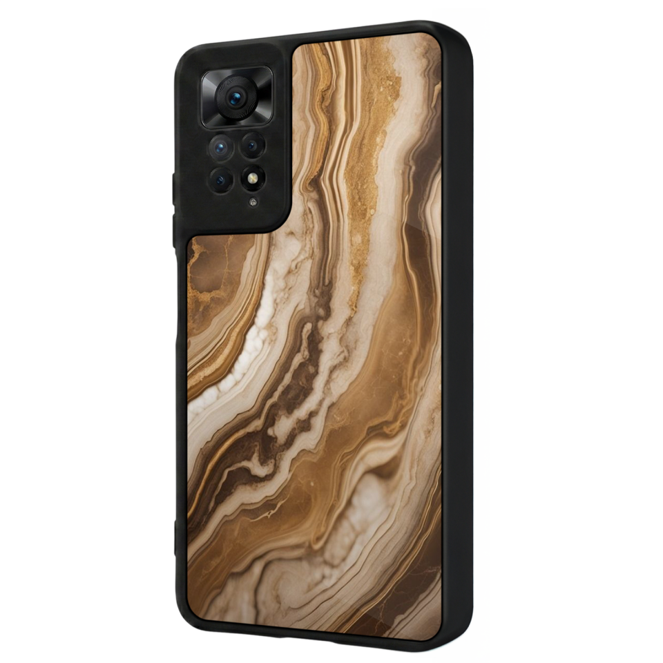 Xiaomi Redmi Note 12 Pro Uyumlu Mermer Marble Tasarımlı Glossy Premium Kılıf