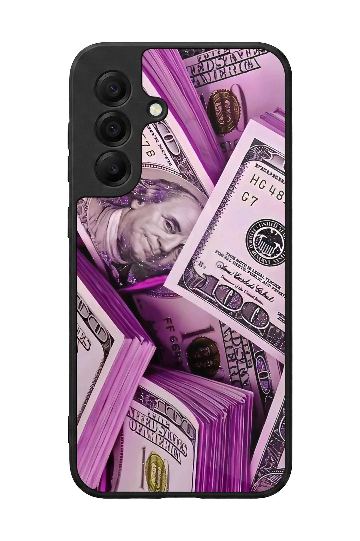 Samsung Galaxy A17 Uyumlu Money Para Tasarımlı Glossy Premium Kılıf