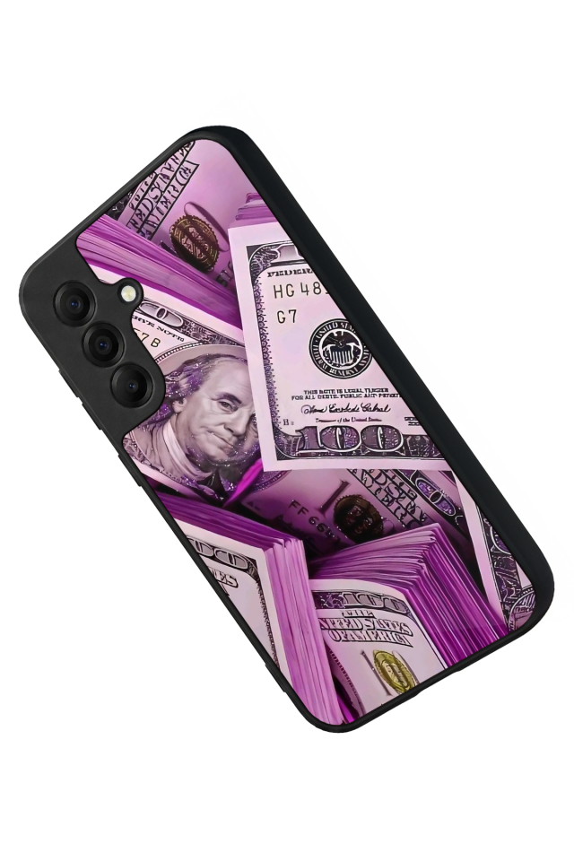 Samsung Galaxy A17 Uyumlu Money Para Tasarımlı Glossy Premium Kılıf