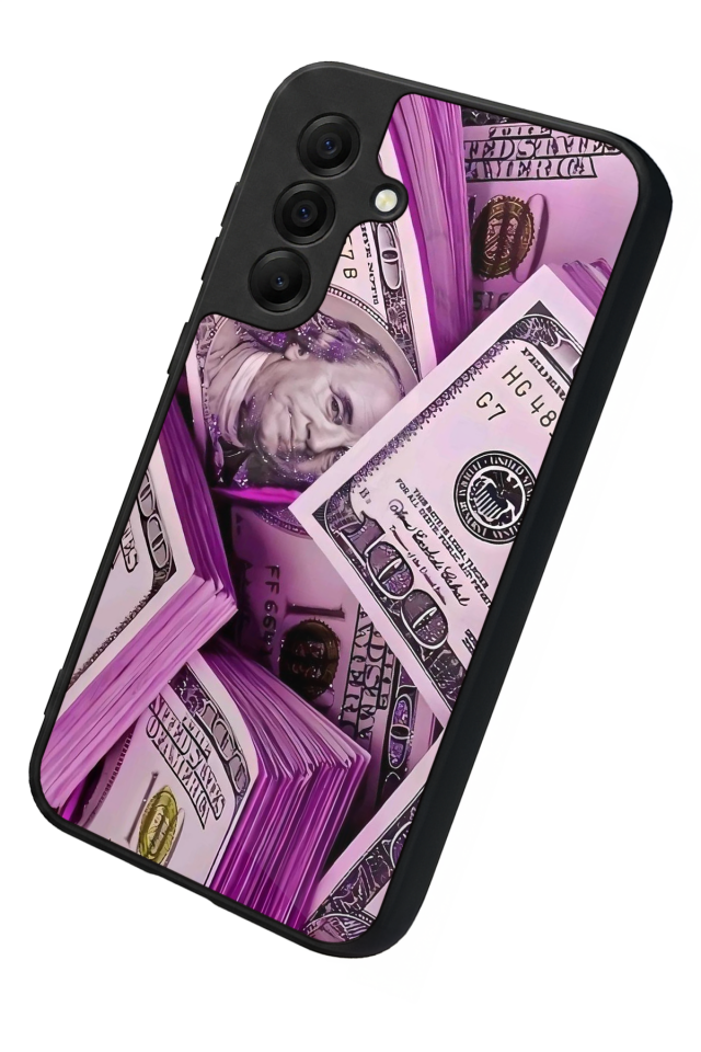 Samsung Galaxy A17 Uyumlu Money Para Tasarımlı Glossy Premium Kılıf
