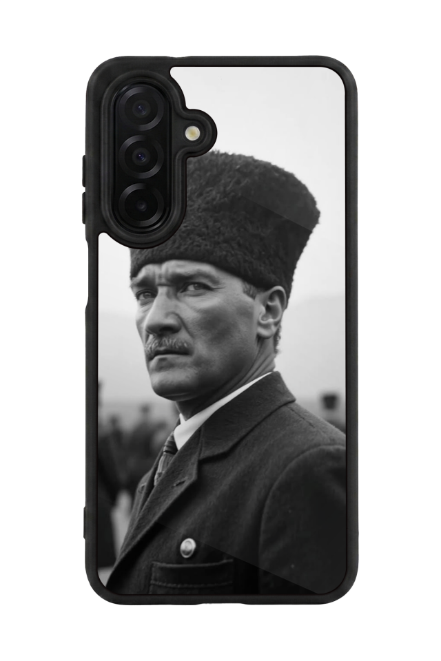 Samsung Galaxy A56 Uyumlu Mustafa Kemal Ataturk Tasarımlı Glossy Premium Kılıf
