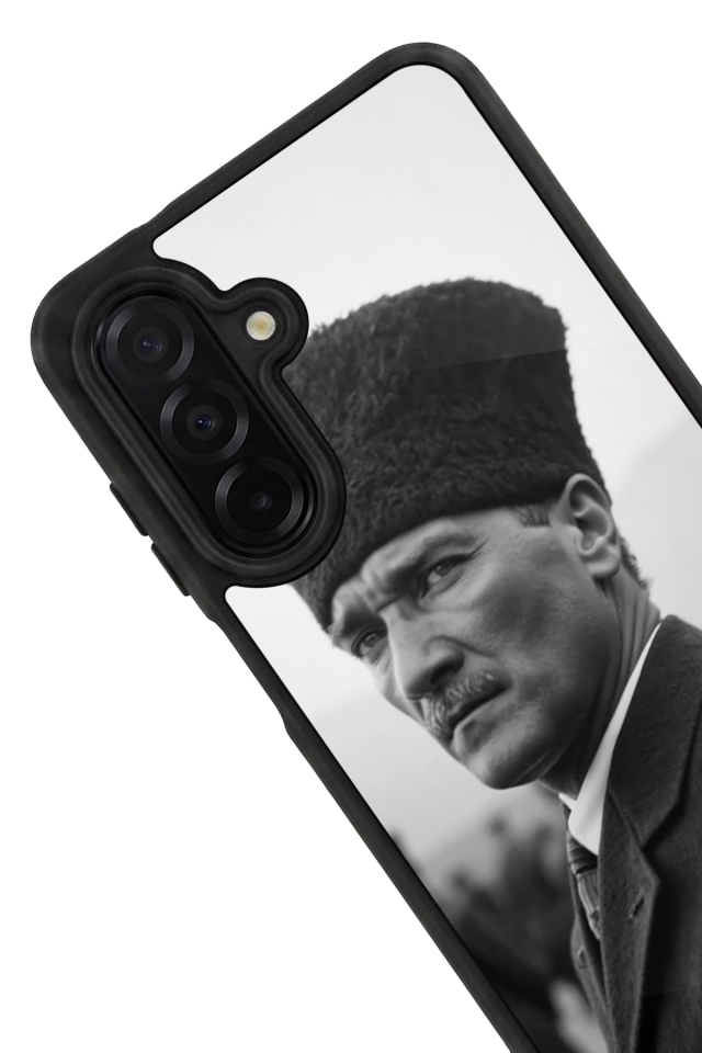 Samsung Galaxy A56 Uyumlu Mustafa Kemal Ataturk Tasarımlı Glossy Premium Kılıf