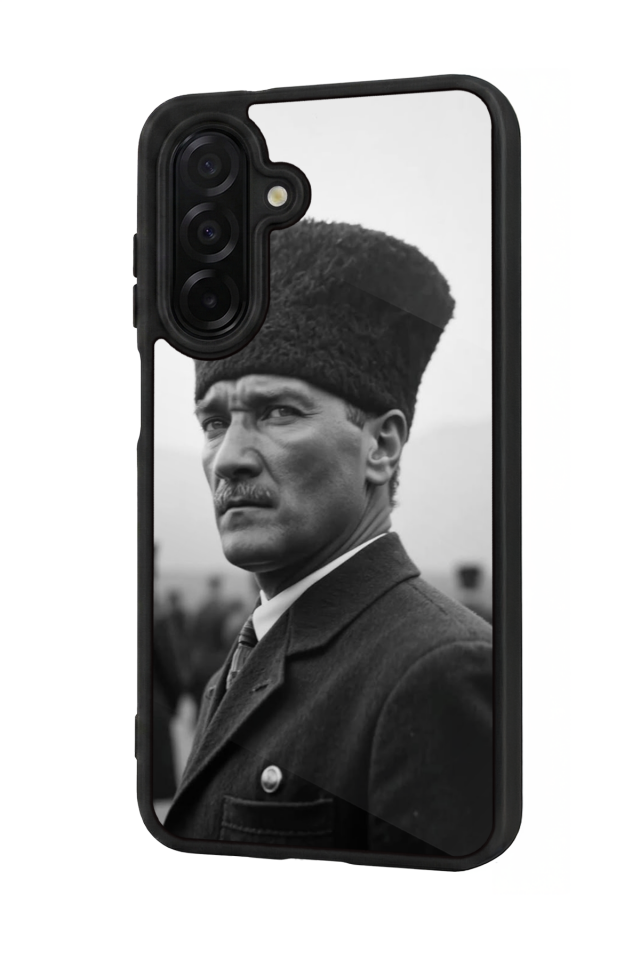 Samsung Galaxy A56 Uyumlu Mustafa Kemal Ataturk Tasarımlı Glossy Premium Kılıf