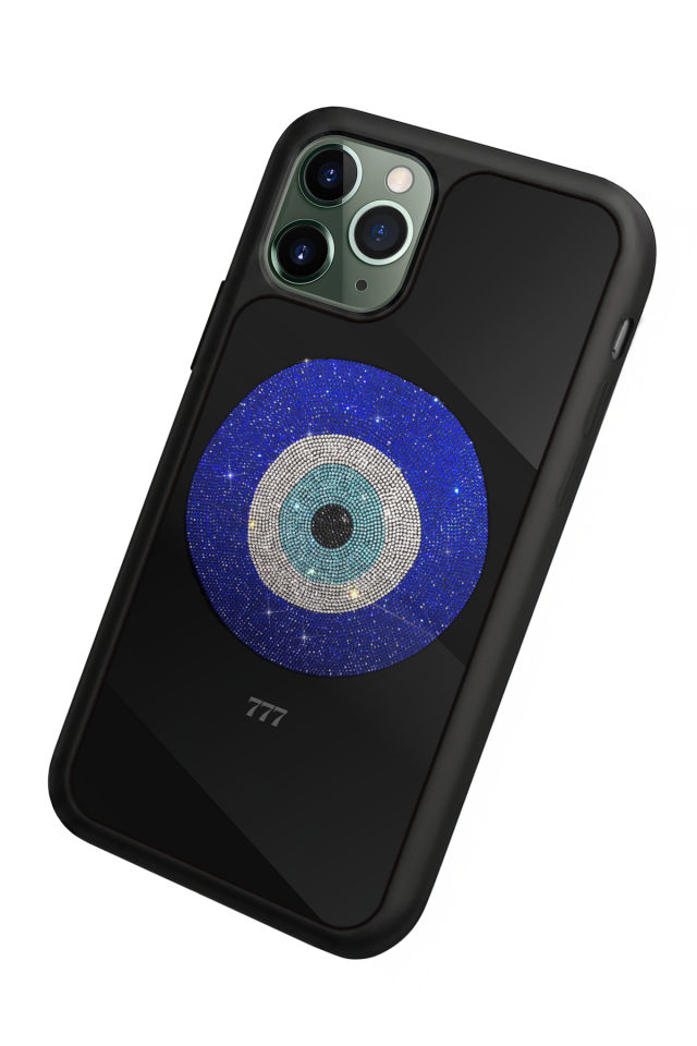 iPhone 11 Pro Uyumlu Nazar Tasarımlı Glossy Premium Kılıf