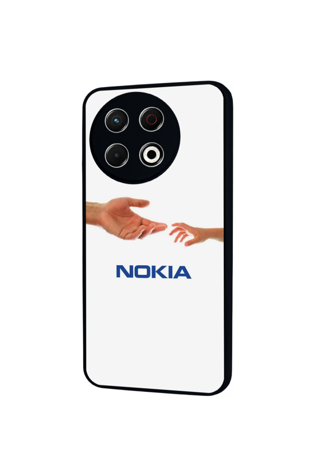 Tecno Spark 30 Pro Uyumlu Nokia Tasarımlı Glossy Premium Kılıf