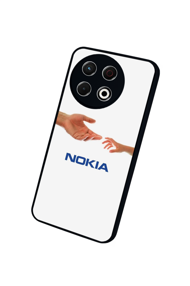 Tecno Spark 30 Pro Uyumlu Nokia Tasarımlı Glossy Premium Kılıf