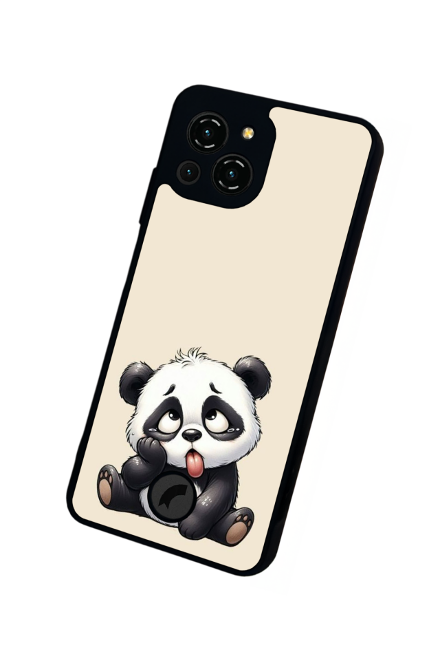 Reeder S23 Pro Max Uyumlu Panda Tasarımlı Glossy Premium Kılıf