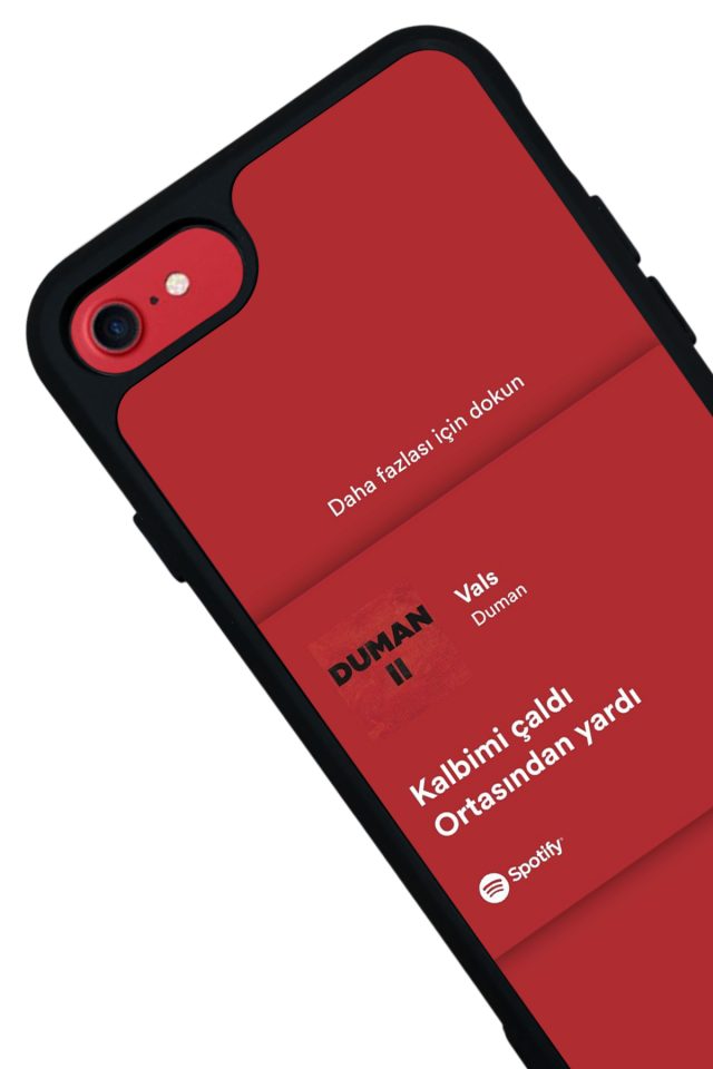 iPhone 8 Uyumlu Sarki Sozleri Tasarımlı Glossy Premium Kılıf