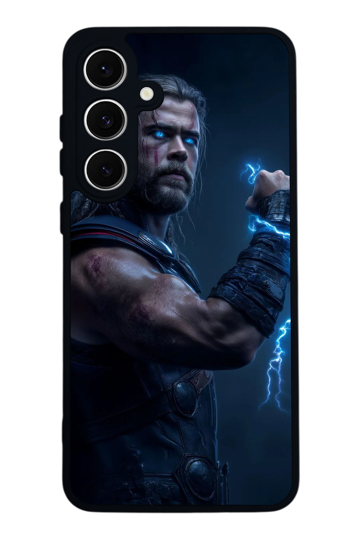 Samsung Galaxy S24 FE Uyumlu Thor Tasarımlı Glossy Premium Kılıf