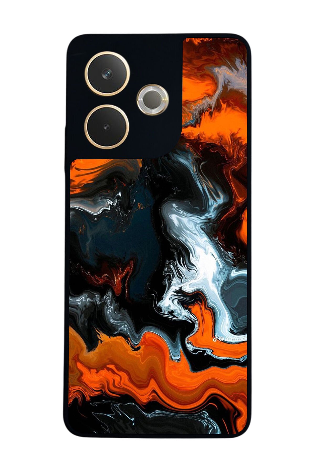 Oppo A5 Pro Uyumlu Kılıf – Yumuşak Silikon, Koruyucu, Şok Emici Kapak