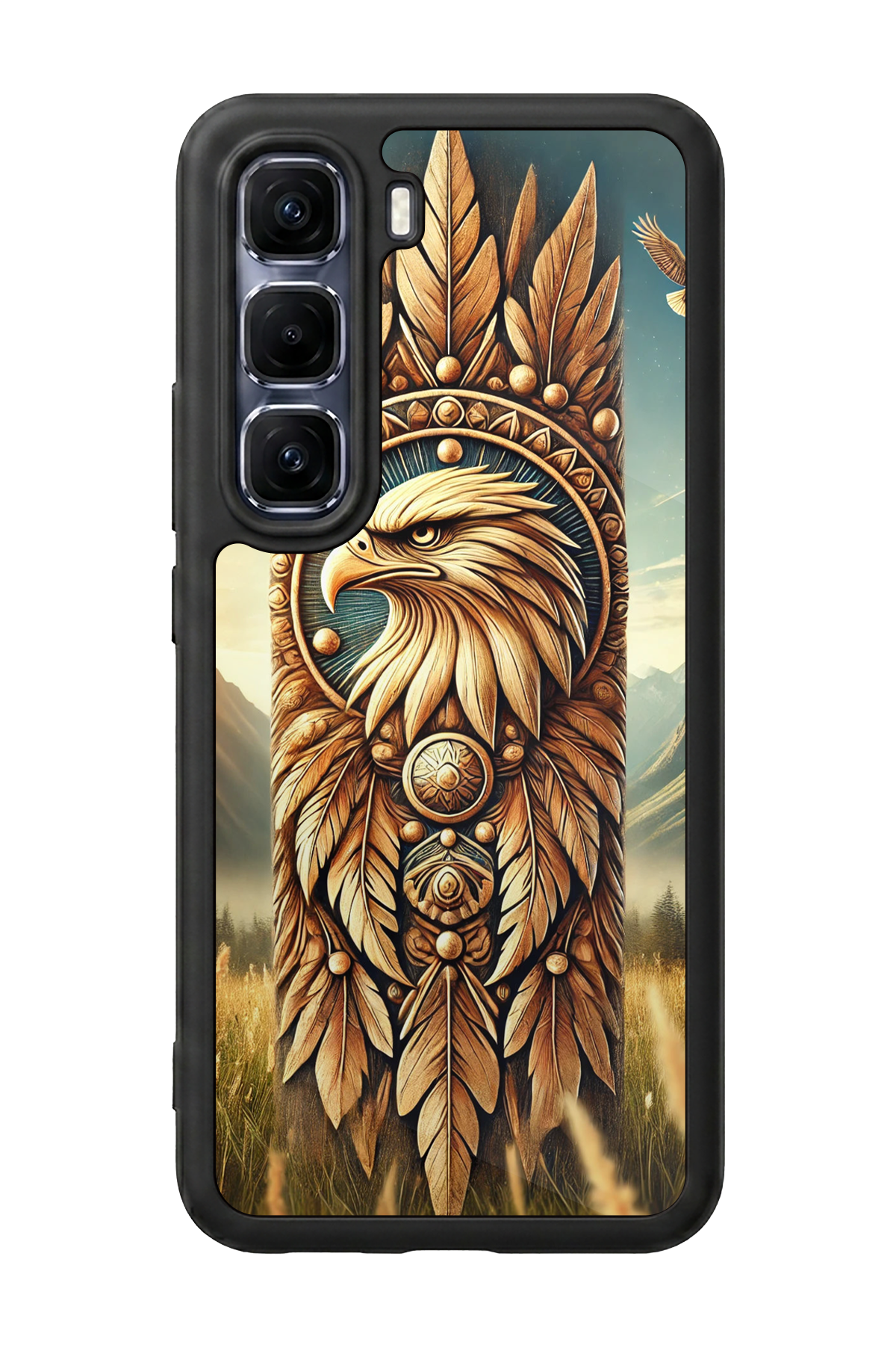 Infinix Hot 60 Pro Plus Uyumlu Besiktas Tasarımlı Glossy Premium Kılıf