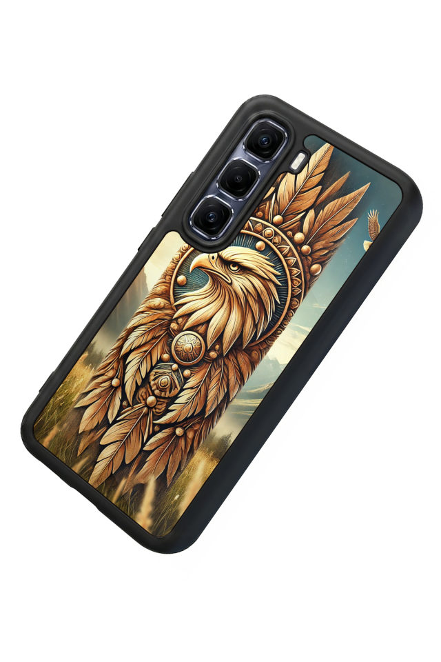 Infinix Hot 60 Pro Plus Uyumlu Besiktas Tasarımlı Glossy Premium Kılıf