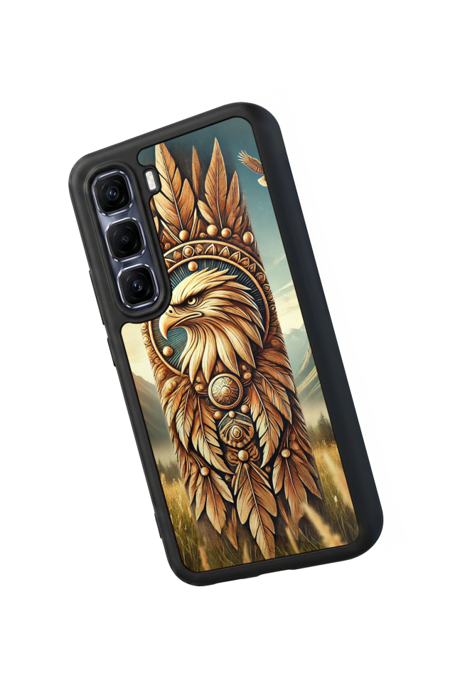 Infinix Hot 60 Pro Plus Uyumlu Besiktas Tasarımlı Glossy Premium Kılıf