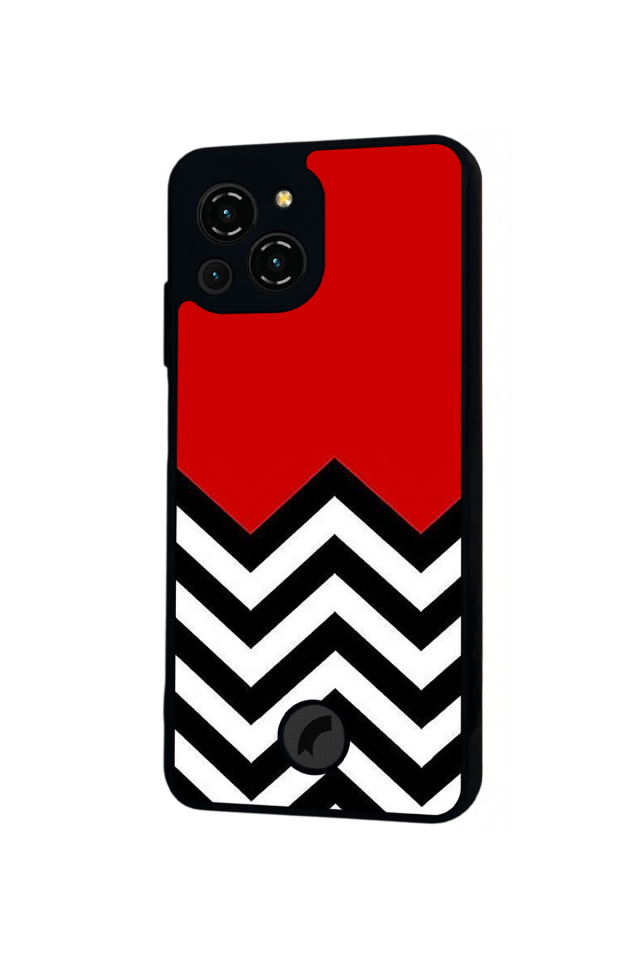 Reeder S23 Pro Max Uyumlu Çizgi Sanatı Tasarımlı Glossy Premium Kılıf