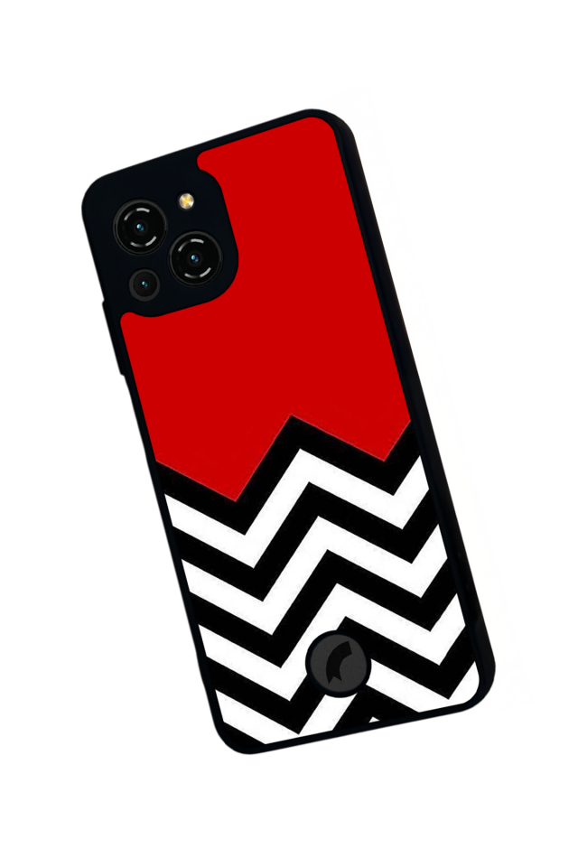 Reeder S23 Pro Max Uyumlu Çizgi Sanatı Tasarımlı Glossy Premium Kılıf