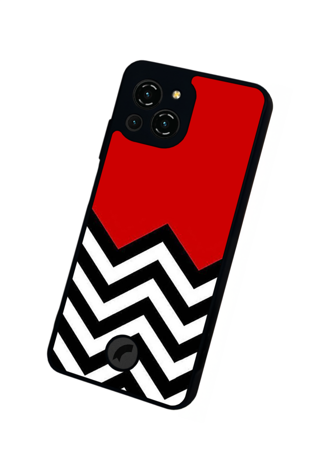 Reeder S23 Pro Max Uyumlu Çizgi Sanatı Tasarımlı Glossy Premium Kılıf