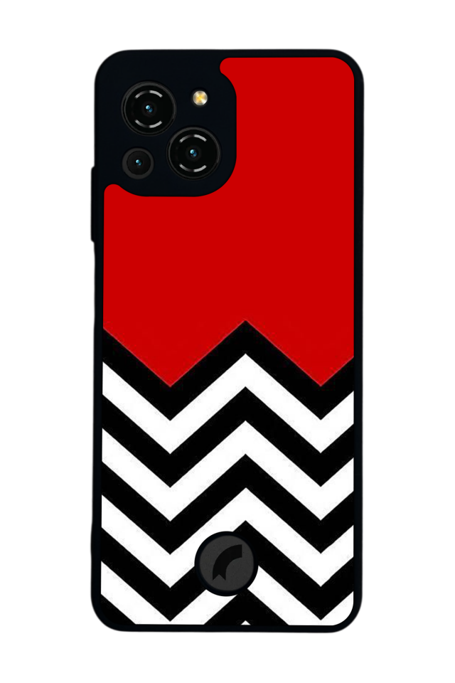 Reeder S23 Pro Max Uyumlu Çizgi Sanatı Tasarımlı Glossy Premium Kılıf